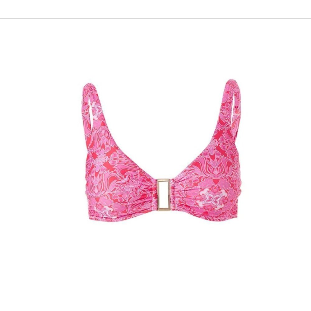 Melissa Odabesh Bel Air Carnival Bikini Top and Bottom